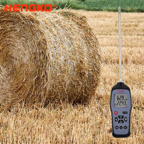 custom how to make hay moisture meter|hay temperature and moisture tester.